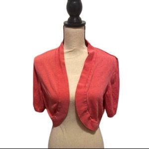 Worthington Pink Cardigan Shrug Size XL